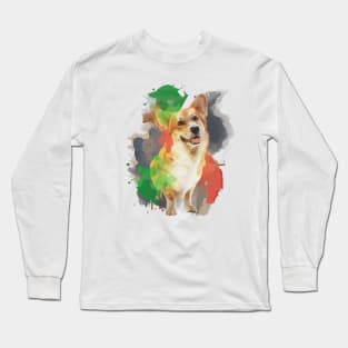 Pretty Corgi Long Sleeve T-Shirt